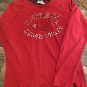 Long sleeve y2k vintage style winter shirt